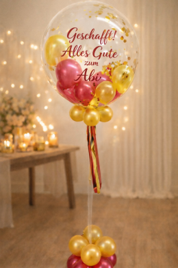 Konfetti Ballon zum Abschluss